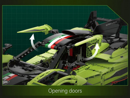 Фото Конструктор CaDA спорткар Phantom Wing 1/10 (1817 деталей) | Инномарт