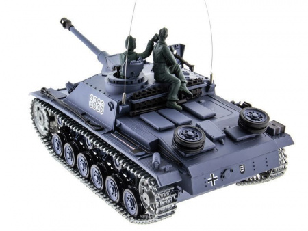 Фото Радиоуправляемый танк Heng Long Stug III (F8 Type) Professional V6.0 2.4G 1/16 RTR | Инномарт