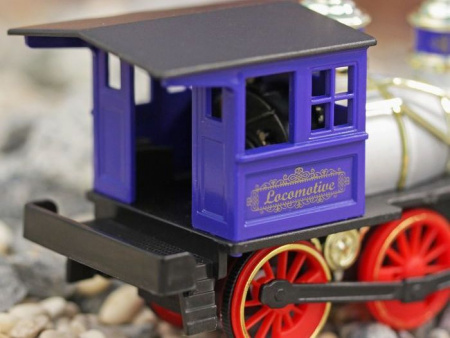 Фото Машина Kinsmart Classic Locomotive инерция (1/6шт.) 17,5см б/к | Инномарт