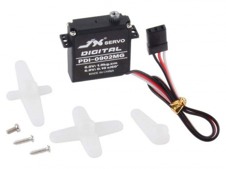 Фото Сервомашинка цифровая JX Servo PDI-0902MG (9.4г/1.9/0.1/6V) Mini | Инномарт