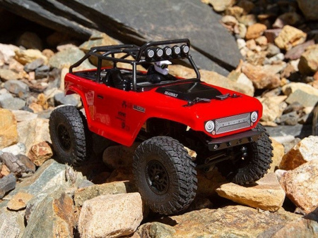 Фото Модель для трофи 1:24 Axial SCX24 Deadbolt 4WD, электро, RTR (красный) | Инномарт