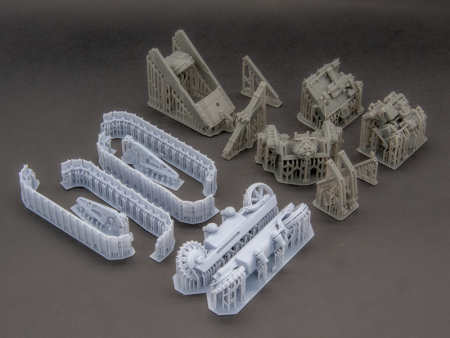 Фото Сборная модель Red Iron Models Перекидной погрузчик Т-157, 1/35 | Инномарт