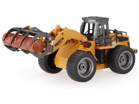 Фото Металлический фронтальный погрузчик бревен HUI NA TOYS 1/50 | Инномарт