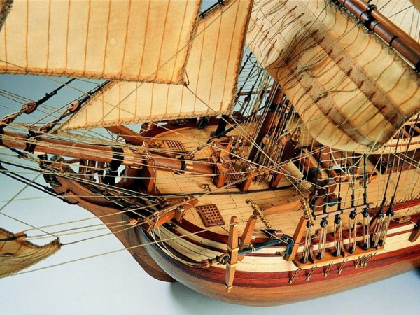 Сборная деревянная модель корабля Artesania Latina BOUNTY, 1/48 | Инномарт