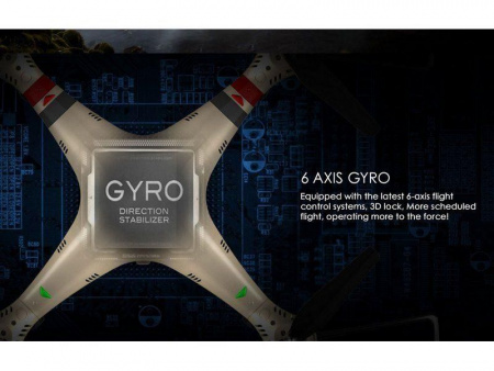 Фото Р/У квадрокоптер Syma X8HC 2.4G RTF с HD камерой, барометр | Инномарт
