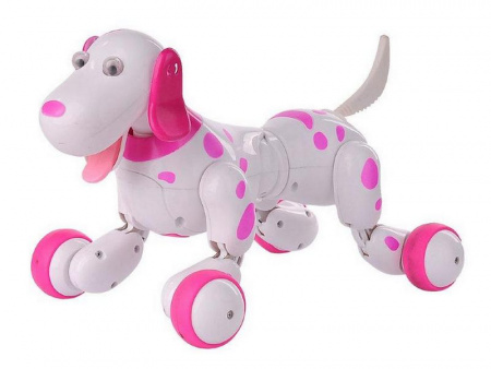 Фото Радиоуправляемая робот-собака HappyCow Smart Dog 2.4G (розовая) | Инномарт
