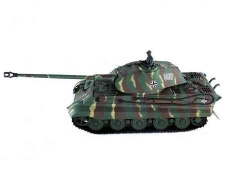 Фото Радиоуправляемый танк Heng Long King Tiger (башня Porsche) Upgrade V6.0 2.4G 1/16 RTR | Инномарт