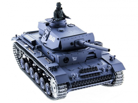 Фото Радиоуправляемый танк Heng Long Panzer III type L Professional V7.0 2.4G 1/16 RTR | Инномарт