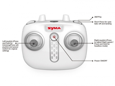 Фото Р/У квадрокоптер Syma X15A 6-AXIS 2.4G RTF | Инномарт