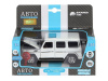 Фото Машина "АВТОПАНОРАМА" Mercedes-Benz G350d, белый, 1/32, свет, звук, инерция, в/к 18*9*13,5 см | Инномарт