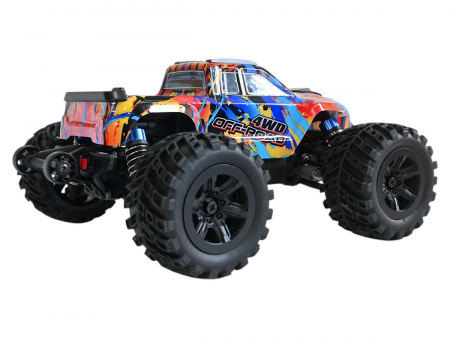 Фото Радиоуправляемый монстр MJX Hyper Go 20208 Brushless 4WD 2.4G LED 1/20 RTR | Инномарт
