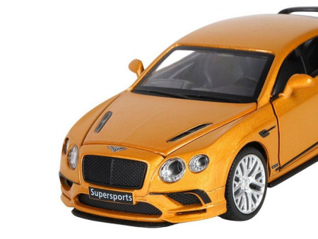 Фото Машина "АВТОПАНОРАМА" Bentley Continental Supersports, оранжевый, 1/32, в/к 17,5*12,5*6,5 см | Инномарт