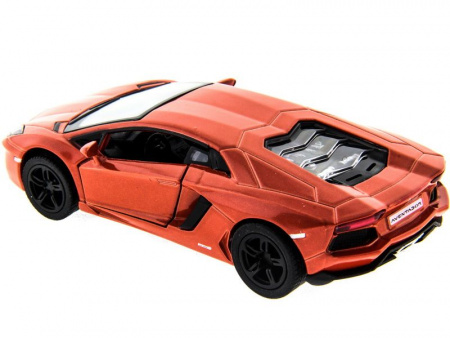 Фото Машина Kinsmart LAMBORGHINI AVENTADOR LP 700-4 инерция (1/12шт.) 1:38 б/к | Инномарт