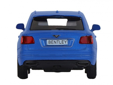 Фото Машина "АВТОПАНОРАМА" BENTLEY BENTAYGA, синий, 1/45, инерция, в/к 17,5*12,5*6,5 см | Инномарт