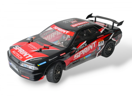 Фото Радиоуправляемая машина для дрифта Remo Hobby RACING & DRIFT (черно-красная) 4WD 2.4G 1/14 RTR | Инномарт