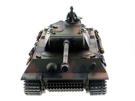 Фото Радиоуправляемый танк Heng Long Panther UpgradeA V6.0 2.4G 1/16 RTR | Инномарт