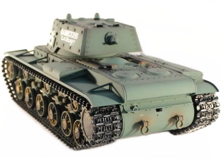 Фото Р/У танк Taigen 1/16 KV-1 (СССР) HC (для ИК боя) PRO V3 2.4G RTR | Инномарт