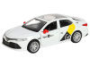 Фото Машина "АВТОПАНОРАМА" Яндекс GO Toyota Camry, 1/43, белый, инерция, откр. двери, 17,5*12,5*6,5 см | Инномарт