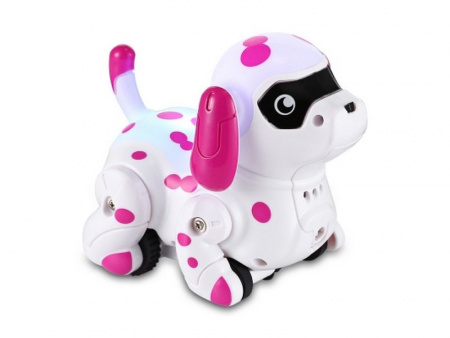 Фото Робот-собачка HappyCow 777-614, сенсор, движется по линии, свет, звук | Инномарт