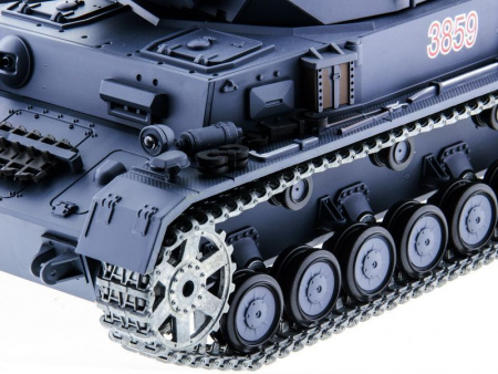 Фото Радиоуправляемый танк Heng Long Panzer IV (F2 Type) Professional V7.0 2.4G 1/16 RTR | Инномарт