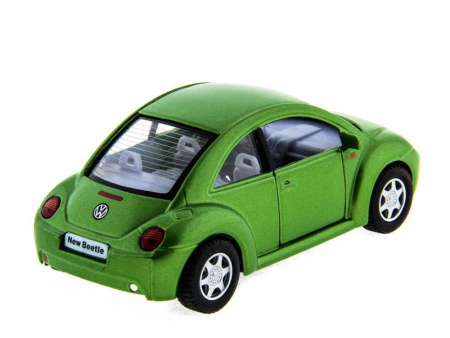 Фото Машина Kinsmart 1:32 Volkswagen New Beetle инерция (1/12шт.) б/к | Инномарт
