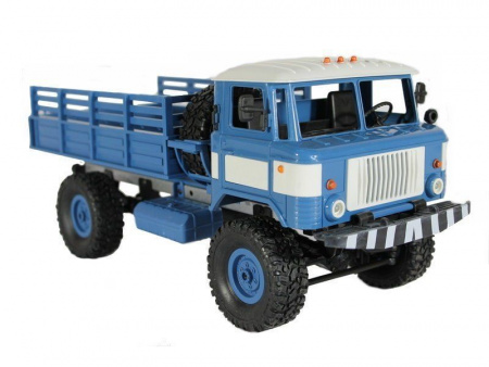 Фото Радиоуправляемая машина MN MODEL MN-66B грузовая (синяя) 4WD 2.4G 1/16 RTR | Инномарт