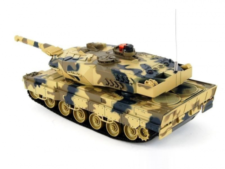 Фото Р/У танк Huan Qi Leopard 2A5 с ИК-пушкой 1:24 | Инномарт