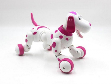 Фото Радиоуправляемая робот-собака HappyCow Smart Dog 2.4G (розовая) | Инномарт