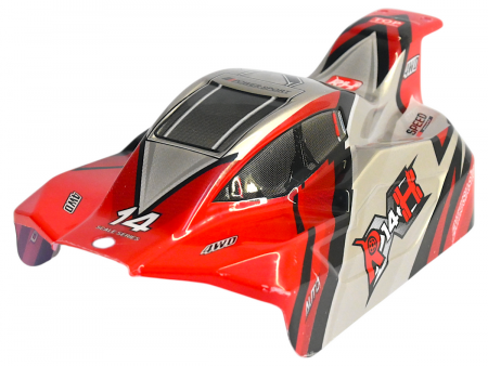 Фото Красный кузов для багги Remo Hobby RH1451, RH1455, 1/14 | Инномарт