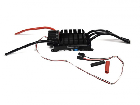 Фото Бесколлекторный регулятор Hobbywing FLYFUN-130A-HV-OPTO-V5 (130A-160A, Aircraft) | Инномарт