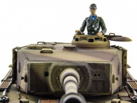 Фото Р/У танк Taigen 1/16 Tiger 1 (Германия, поздняя версия) HC (для ИК танкового боя) 2.4G | Инномарт