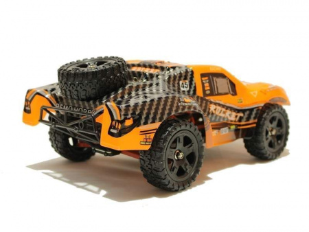 Фото Радиоуправляемый шорт-корс Remo Hobby Rocket Brushless (оранжевый) 4WD 2.4G 1/16 RTR | Инномарт