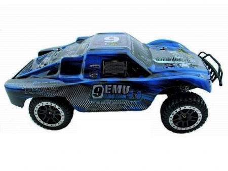 Фото Радиоуправляемый шорт-корс Remo Hobby 9EMU (синий) 4WD 2.4G 1/8 RTR | Инномарт