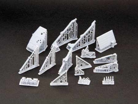 Фото Сборная модель Red Iron Models Бульдозер Т-100МЗГП, 1/43 | Инномарт