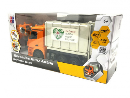 Фото Радиоуправляемый мусоровоз Double Eagle Mercedes-Benz ANTOS 1/26 2.4G RTR | Инномарт