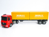 Радиоуправляемый тягач на 2 контейнера Double Eagle Mercedes-Benz Arocs 1/26 2.4G RTR