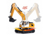 Фото Радиоуправляемый экскаватор HUI NA TOYS 2.4G 6CH (дальность 8 м) 1/24 RTR | Инномарт
