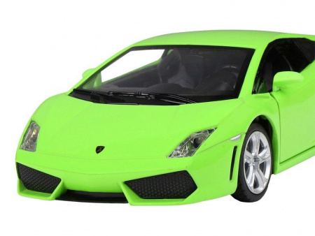 Фото Машина "АВТОПАНОРАМА" Lamborghini Gallardo LP560-4, зеленый, 1/24, свет, звук, в/к 24,5*12,5*10,5см | Инномарт