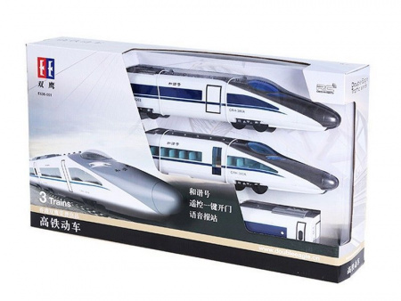 Фото Р/У поезд Double Eagle CRH Train 1:18, в составе 3 вагона | Инномарт