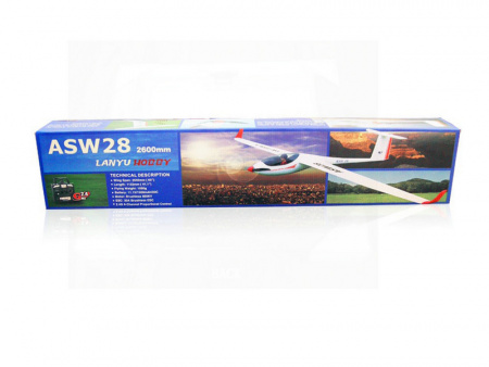 Фото Радиоуправляемый планер Volantex RC ASW28 2600мм Brushless PNP | Инномарт