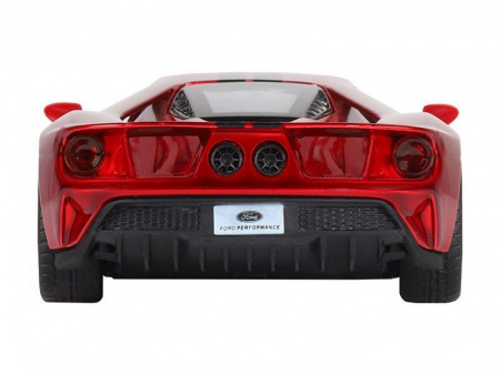 Фото Машина "АВТОПАНОРАМА" Ford GT, красный, 1/32, свет, звук, инерция, в/к 17,5*12,5*6,5 см | Инномарт