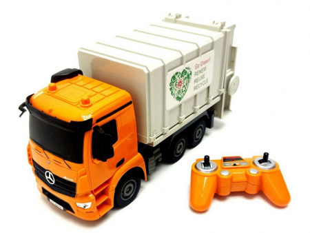 Фото Радиоуправляемый мусоровоз Double Eagle Mercedes-Benz ANTOS 1/26 2.4G RTR | Инномарт