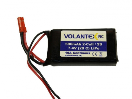 Фото Аккумулятор Li-Po 500mAh, 7,4V JST для самолета Volantex RC Mustang | Инномарт