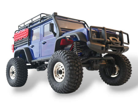 Фото Радиоуправляемый краулер Remo Hobby OFF-ROAD (синий) 4WD 2.4G 1/18 RTR | Инномарт
