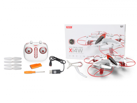 Фото Р/У квадрокоптер Syma X14WPRO с FPV трансляцией Wi-Fi, камера 2Мп, 2.4G RTF | Инномарт