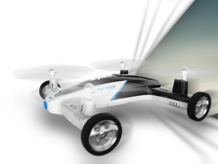 Фото Р/У квадрокоптер Syma X19W Летающая машина с FPV трансляцией Wi-Fi 6-AXIS 2.4G RTF | Инномарт