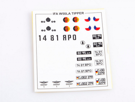 Фото Сборная модель AVD IFA W50LA самосвал, 1/43 | Инномарт