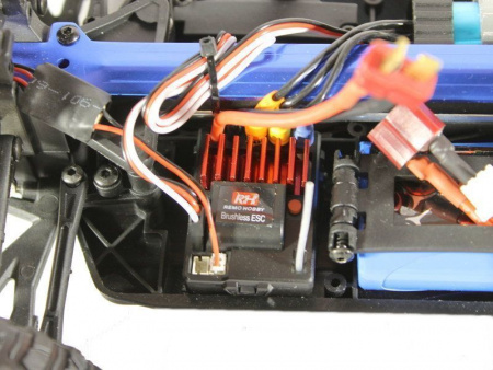 Фото Радиоуправляемый шорт-корс Remo Hobby Rocket Brushless V2.0 (оранжевый) 4WD 2.4G 1/16 RTR | Инномарт