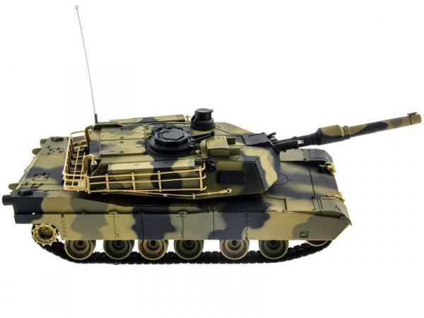 Р/У танк Heng Long 1/24 Battle M1A1 ABRAMS, стреляет шариками, RTR | Инномарт