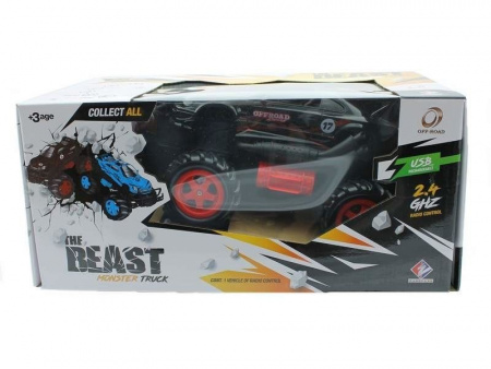 Фото Р/У внедорожник Monstre Truck Nissan Skyline в ассортименте 1/16 + свет + звук | Инномарт